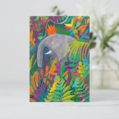 パーティー!ジャングル象カード サンキューカード (スタンド正面)