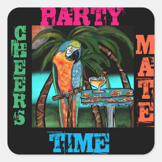 パーティー スクエアシール (正面)