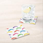 パーティー スクエアペーパーコースター (インサイチュ)