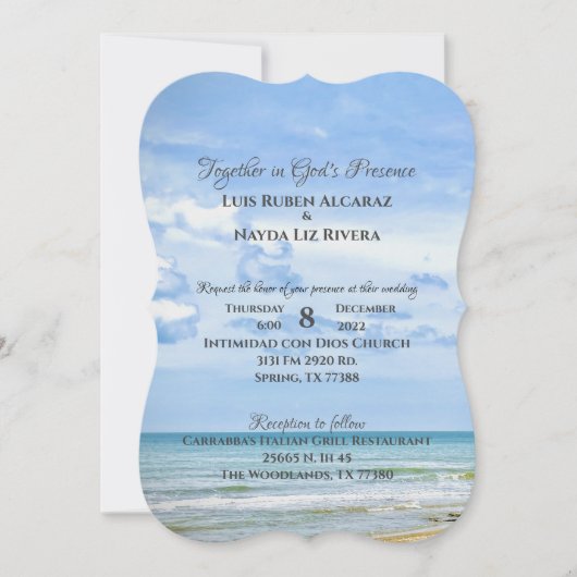 パーティー・セレブレーション 招待状 (正面)