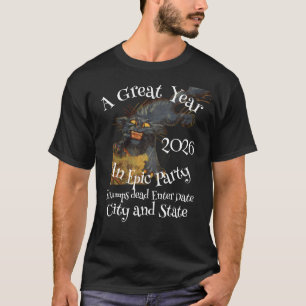 パーティー・トランプ裏庭BBQバーグリル故人 Tシャツ