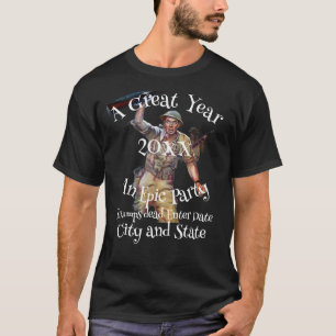 パーティー・トランプ・裏庭・BBQ・バー・グリル・故人 Tシャツ