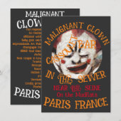 パーティー ナイトクラブ レストラン バー タキ クラブ トーガ 2024  招待状 (正面/裏面)