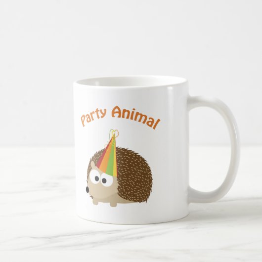 パーティー!ハリネズミ コーヒーマグカップ (右)