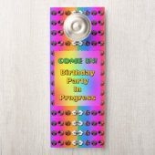 パーティー ハート！ハッピー バースデー ドアノブサイン (ノブ)