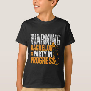 パーティー・バチェラー進行中 グルームスクワッド グルームチーム Tシャツ