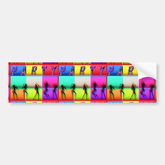 パーティー バンパーステッカー (正面)