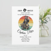 パーティー パイレーツ スケルトン インベテイション 招待状 (スタンド正面)