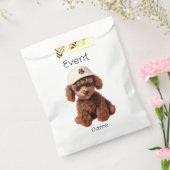 「パーティー・パーフェクト」子犬のお菓子袋 フェイバーバッグ (封をした状態)