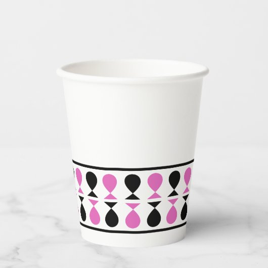 パーティー!ピンク 紙コップ (正面)