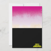 パーティー·フォー·デッド·招待状 招待状 (裏面)