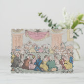 パーティー – フラット招待状サイズ12.7 cm x 17.8 cm セーブザデート (スタンド正面)