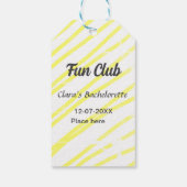 パーティー ブライズ バックル オブ ゼロ ライン ギフトタグ (裏面)