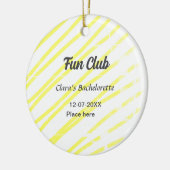 パーティー ブライズ バックル オブ ゼロ ライン セラミックオーナメント (左)