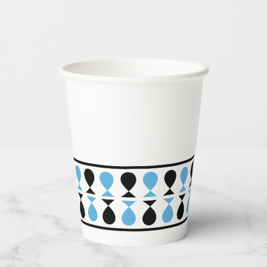 パーティー!ブルー 紙コップ (裏面)