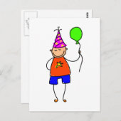 パーティー ポストカード (正面/裏面)