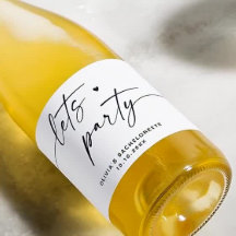 パーティー。モダンスシンプルクリプトバチェロレッテ