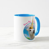 パーティー·ユニコーン·ホース·アンド·レインボー マグカップ (正面右)