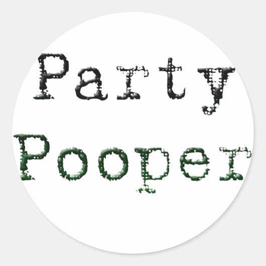 パーティー ラウンドシール (正面)