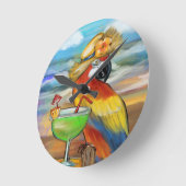 パーティー ラウンド壁時計 (傾斜)