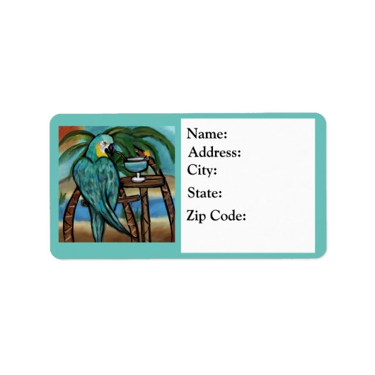 パーティー ラベル (正面)