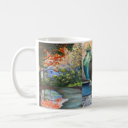 パーティー 保存 日付 ティキ バー ハット シャック コーヒーマグカップ (左)