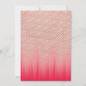 パーティー、卒業＆ライフ アナウンスメント カード (正面)