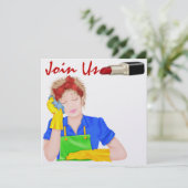 パーティー – 女の子の夜の外出？- SRF 招待状 (スタンド正面)