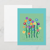 パーティー 招待状 (正面/裏面)