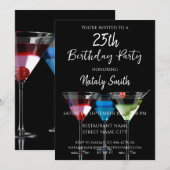 パーティー 招待状 (正面/裏面)