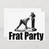 パーティー 招待状 (正面/裏面)