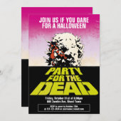 パーティー 招待状 (正面/裏面)