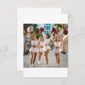 パーティー 招待状 (正面/裏面)