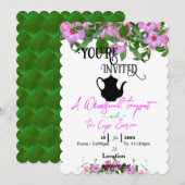 パーティー 招待状 (正面/裏面)