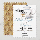 パーティー 招待状 (正面/裏面)