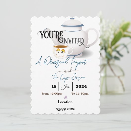 パーティー 招待状 (スタンド正面)