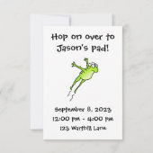 パーティー 招待状 (裏面)