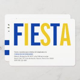 パーティー:招待状:ウルグアイ：ウルグアイ旗 招待状