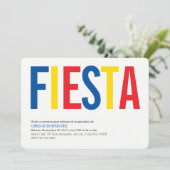 パーティー：招待状：エクアドル：エクアドルの国旗 招待状 (スタンド正面)