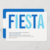 パーティー: 招待状: ニカラグア: ニカラグアの旗 招待状 (正面/裏面)