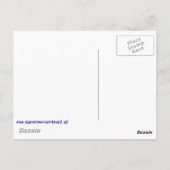 パーティー!誕生日猫おもしろいカーおもしろいド ポストカード (裏面)