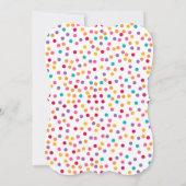 パーティー 誕生日 招待状 並じゃないパーティー (裏面)