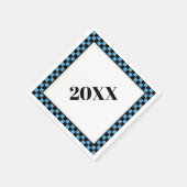 パーティー!青2 スタンダードカクテルナプキン (角)