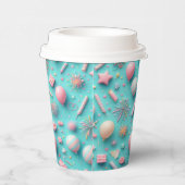 パーティー(青) 紙コップ (右)