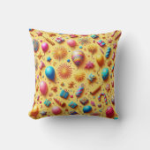 パーティー(黄) クッション (正面)