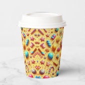 パーティー（黄） 紙コップ (左)