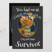 パーティー 2024 2025 2026 2027 2028 2029 2030 2031 2032 招待状 (正面/裏面)