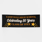 パーティー!50年！12 Ftビッグクラス懇親会バナー 横断幕 (横)