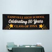 パーティー!50年！12 Ftビッグクラス懇親会バナー 横断幕 (トレードショー)