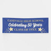 パーティー!50年！12 Ftビッグクラス懇親会バナー 横断幕 (横)